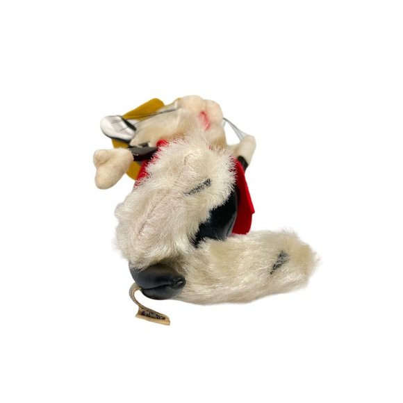 RARE Vintage Japanese 1960's A Lovable Woolkin Hillbilly Cat Stuffed Animal - Picture 5 of 8